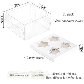Cedilis four-cavity inserts keep cupcakes stable during transport