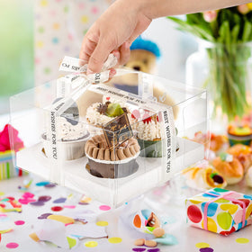 Cedilis gift-ready cupcake boxes simplify gifting and sharing