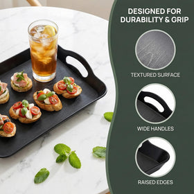 Cedilis textured surface hides scratches while adding grip.