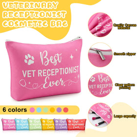 Ceenna makeup bag highlighting neat stitching and sturdy zipper