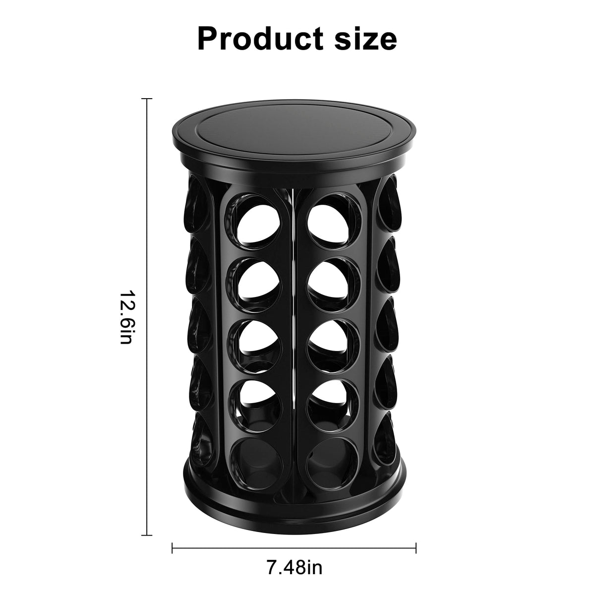 CEHNCEH coffee pod storage keeping flavors organized and visible.