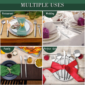 CEKEE kitchen and restaurant ready flatware for busy homes