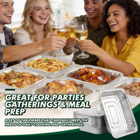 CELLURA dishwasher-safe pans reduce post-event cleanup.