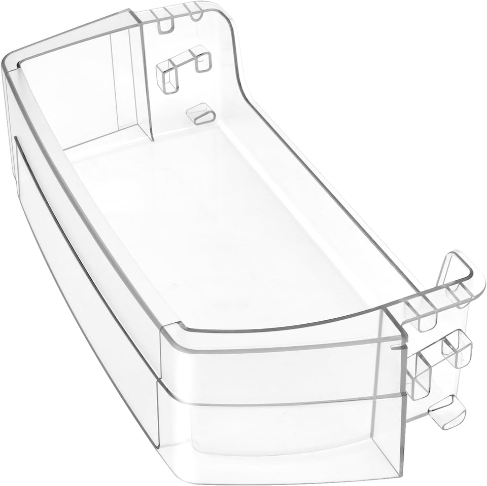 Cenipar WR71X38318 door bin front view, clear and durable GE replacement.