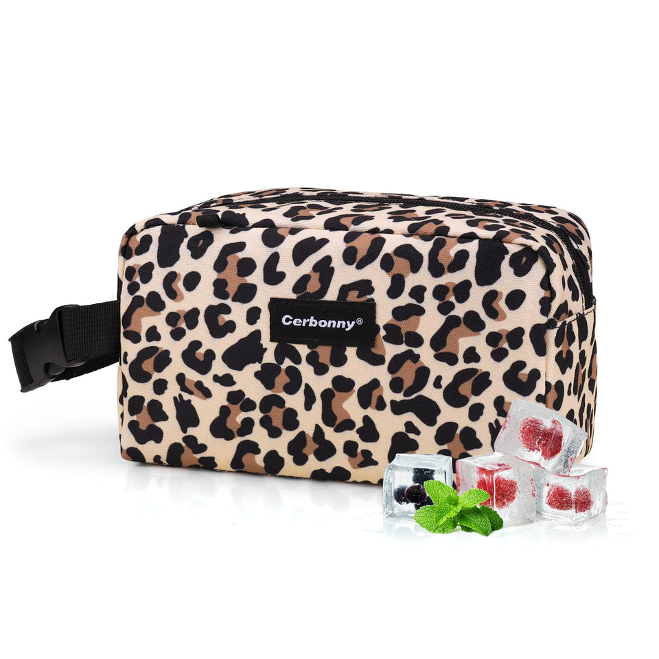 Cerbonny freezable lunch bag front view for compact daily use