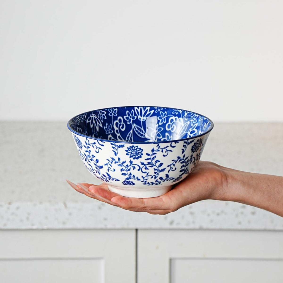 Cerkik 24oz deep bowl for soups and cereals, ideal portion control.