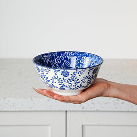 Cerkik 24oz deep bowl for soups and cereals, ideal portion control.