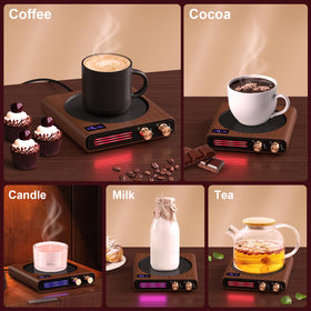CEROBEAR mug warmer candle heat option at low temperature.