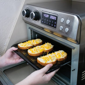 Suitable for indoor oven broiling and outdoor grilling for versatile meal prep.