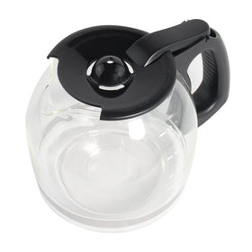 Cestlaive carafe with a black handle for comfortable pouring.