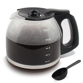 Cestlaive 12-cup carafe compatible with Mr. Coffee for easy replacement.
