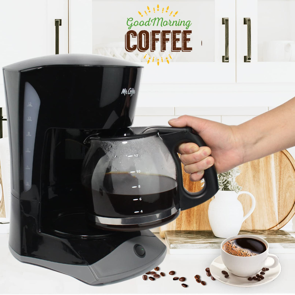 Cestlaive reinforced glass supports extended carafe life.