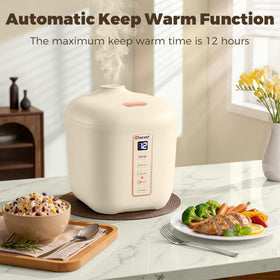 CHACEEF steam vent detail helps prevent overflow during cooking