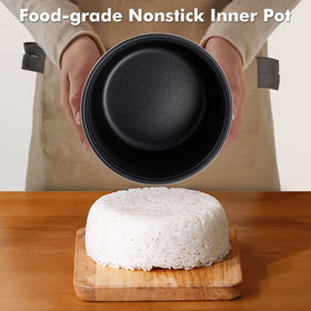 CHACEEF includes rice spatula and 160ml measuring cup for precise portions.