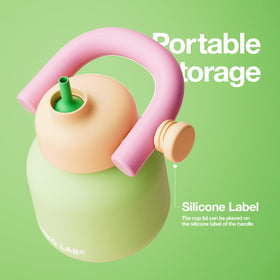 CHAKO LAB leak-proof seal prevents spills during commutes.