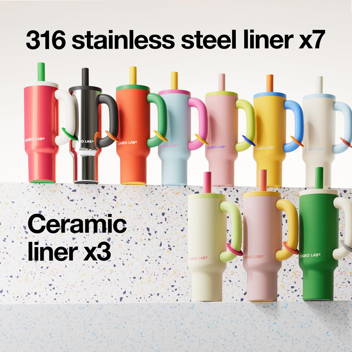 CHAKO LAB BaWang ceramic liner ideal for coffee or juice