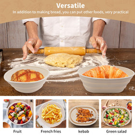 Cham-X versatile bread-proofing basket suitable for sourdough and more.