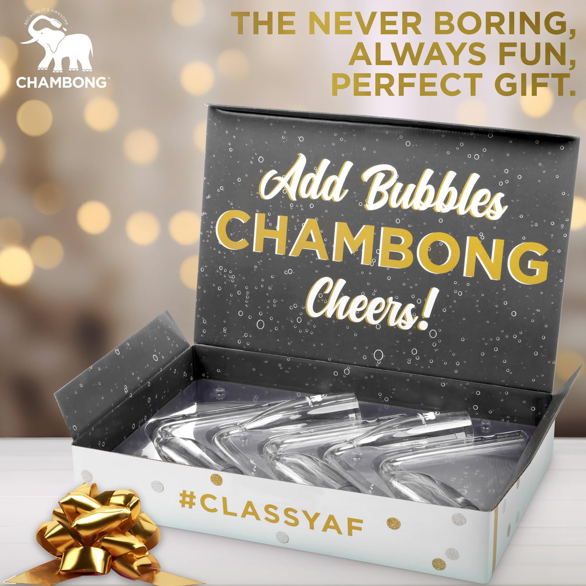Chambong bridesmaid proposal box ready for gifting.