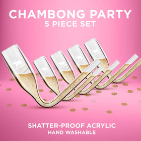 Chambong fizz-free toast setup for mess-free celebrations.