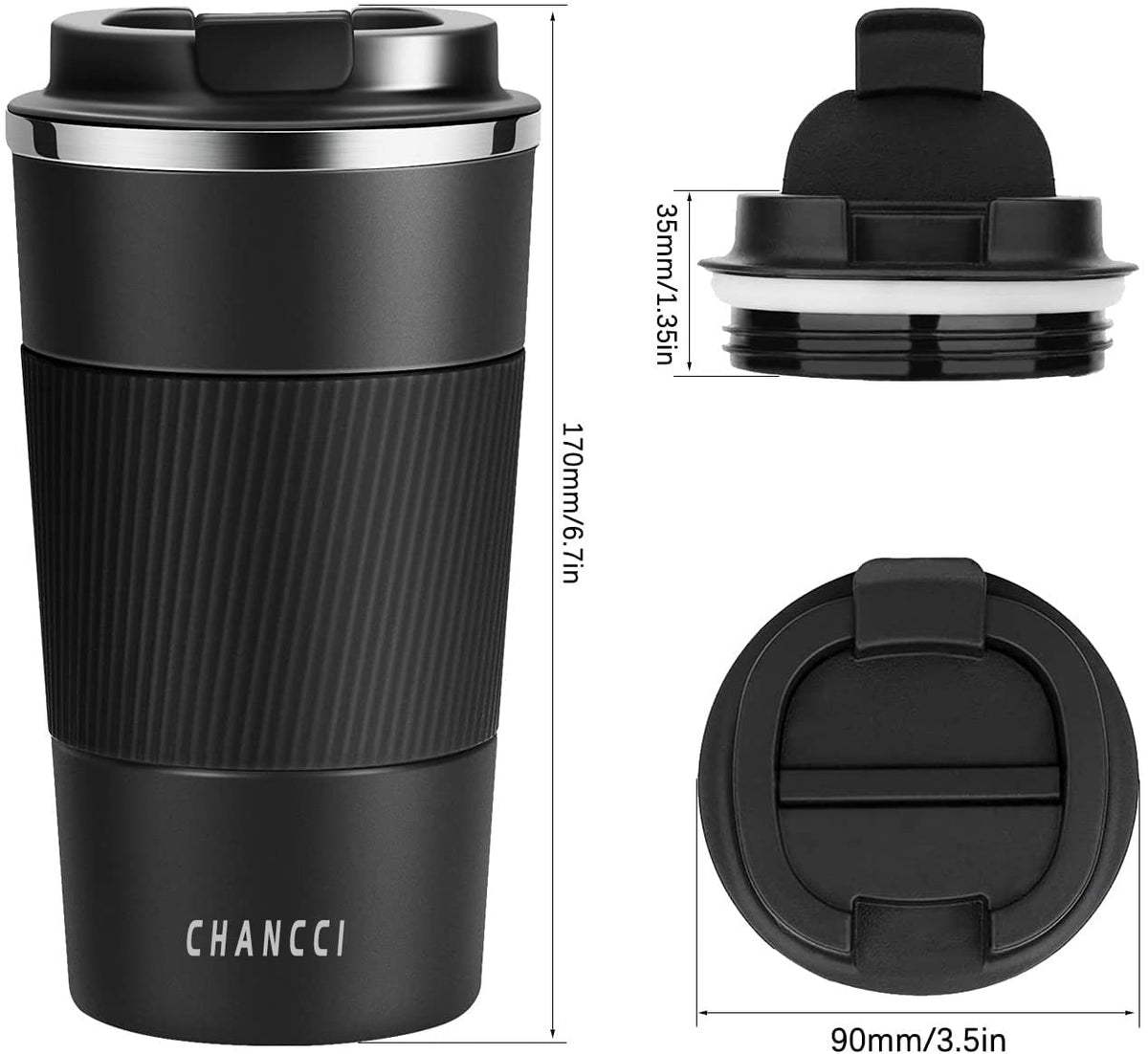 CHANCCI travel coffee cup with stylish look, ideal as a gift