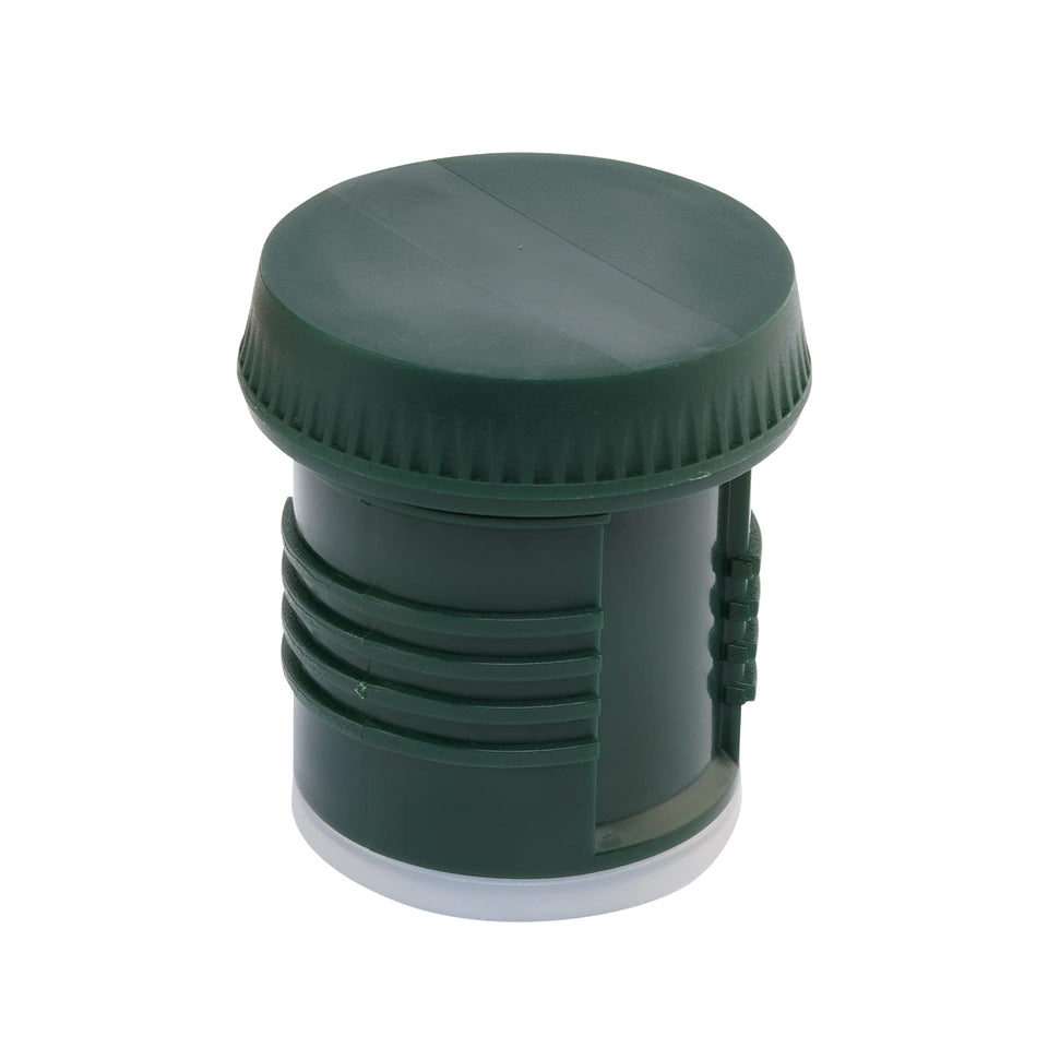 ChangTa Thermoss stopper front view secures Stanley 1.1 qt for travel