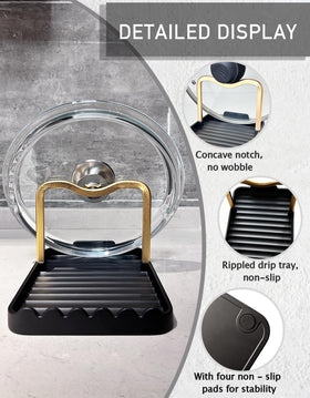 CHANNICORNER heat-resistant spoon rest near the stove, built to endure high temperatures