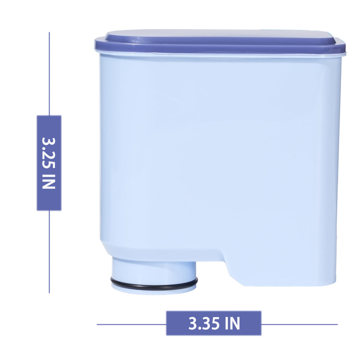 ChapLithe easy-install filter with clip-fit for quick replacements.