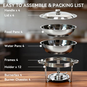Charcofire fuel canisters fuel quick warming without flame exposure.