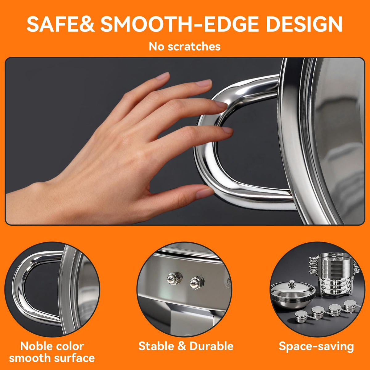 Charcofire lid included for hygienic serving and elegant presentation.