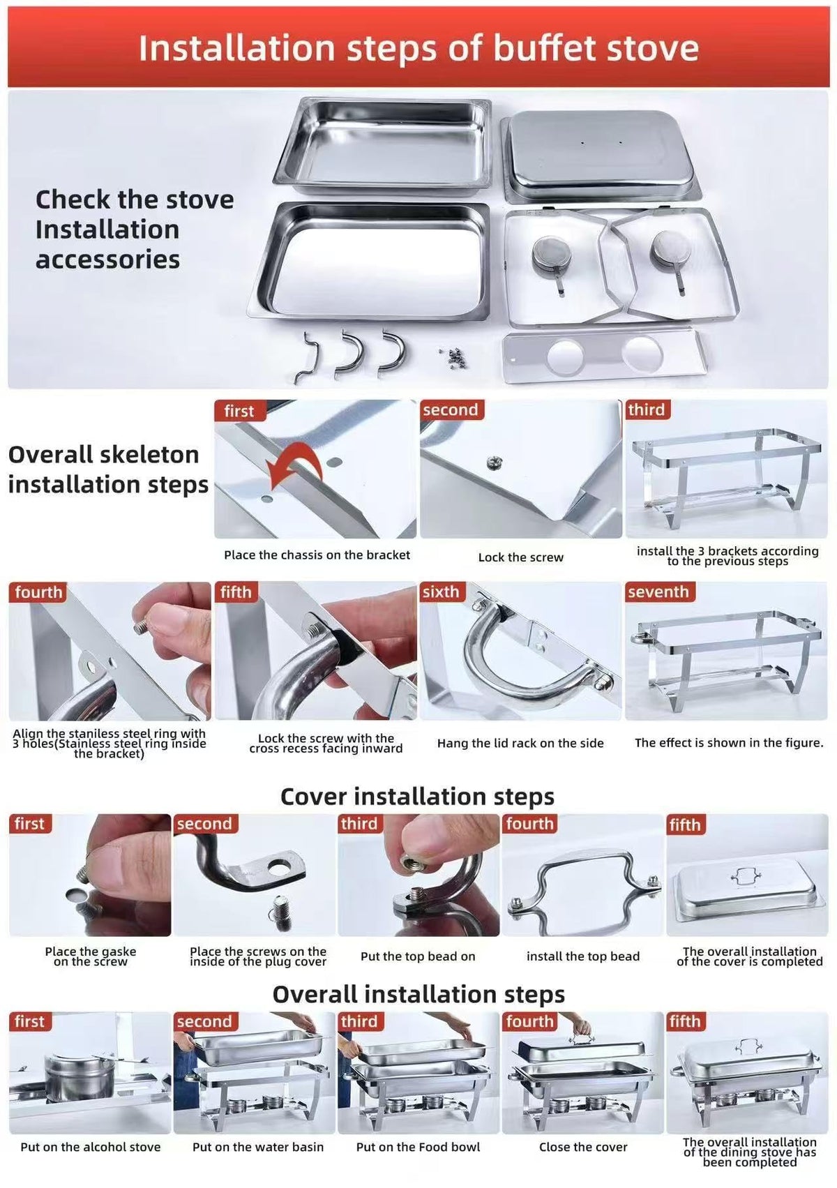 Charcofire stackable design simplifies storage and rapid restocking.