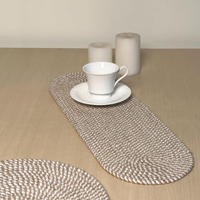 Easy-care surface of the CHARDIN HOME runner for quick cleaning.