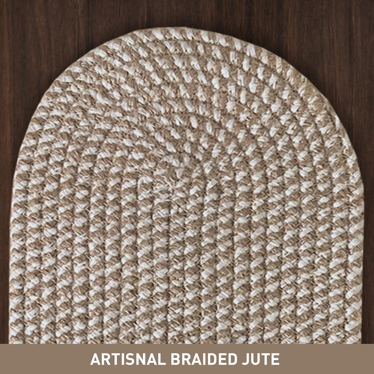 Natural jute texture highlighting eco-friendly materials and tactile appeal.