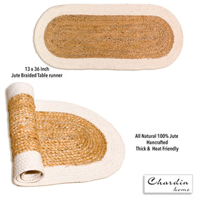 Chardin Home Verona runner eco-friendly jute experience adds sustainable style to spaces.