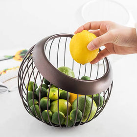 Charmount espresso pod holder in use on a kitchen counter, organized pods