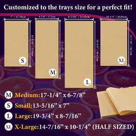 ChaseRoad food-grade safe parchment sheets support reliable freezing without transfer.