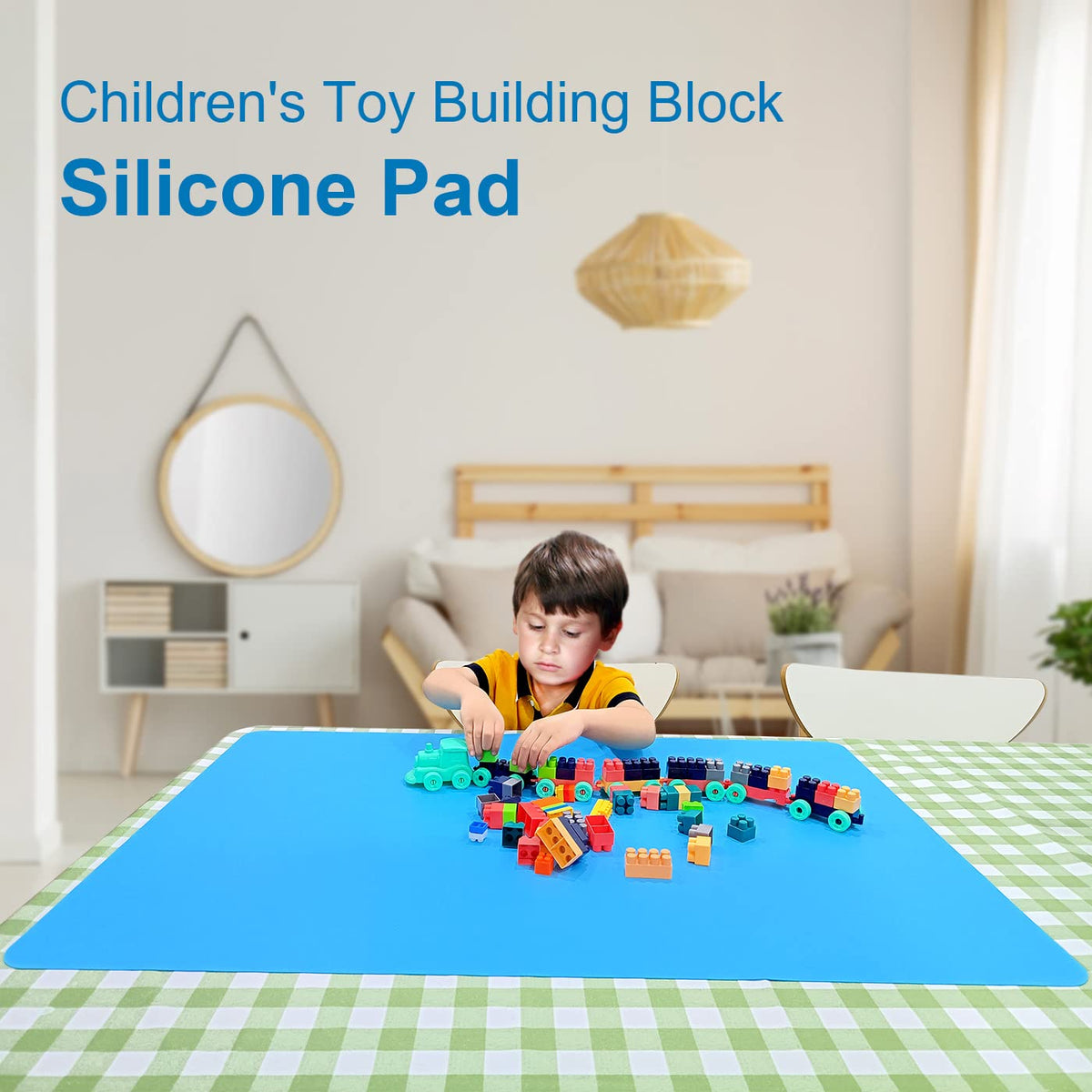 CHDRIKA non-stick craft mat cleans easily after resin, paint, or glue work