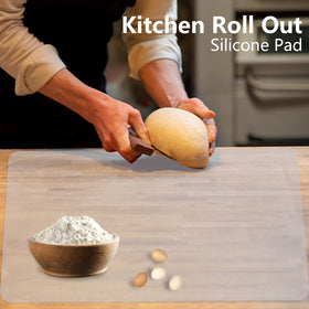 CHDRIKA anti-slip silicone mat keeps appliances steady and hands-free while cooking