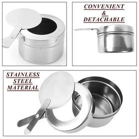 Cheardia safety cover protects fuel holder and keeps serving area tidy.