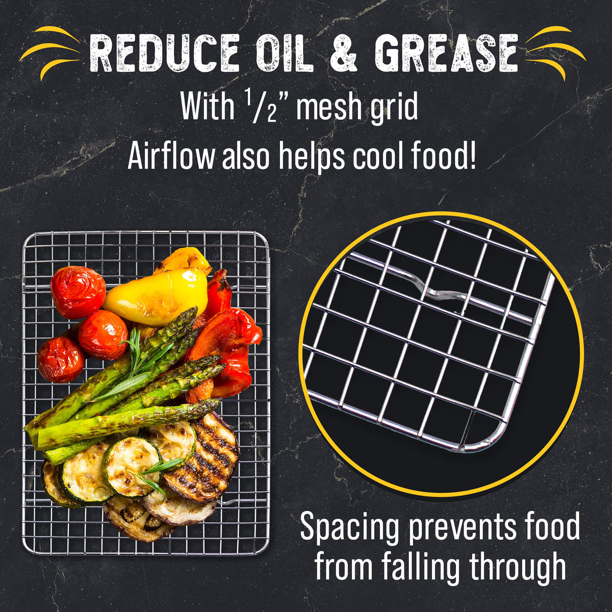 Checkered Chef cooling rack makes a thoughtful gift for baking enthusiasts.