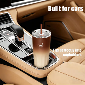 CHEERFUL GOAT compact design fits cup holders and backpacks.