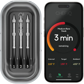 CHEF iQ Sense three-probes setup for multi-dish monitoring.