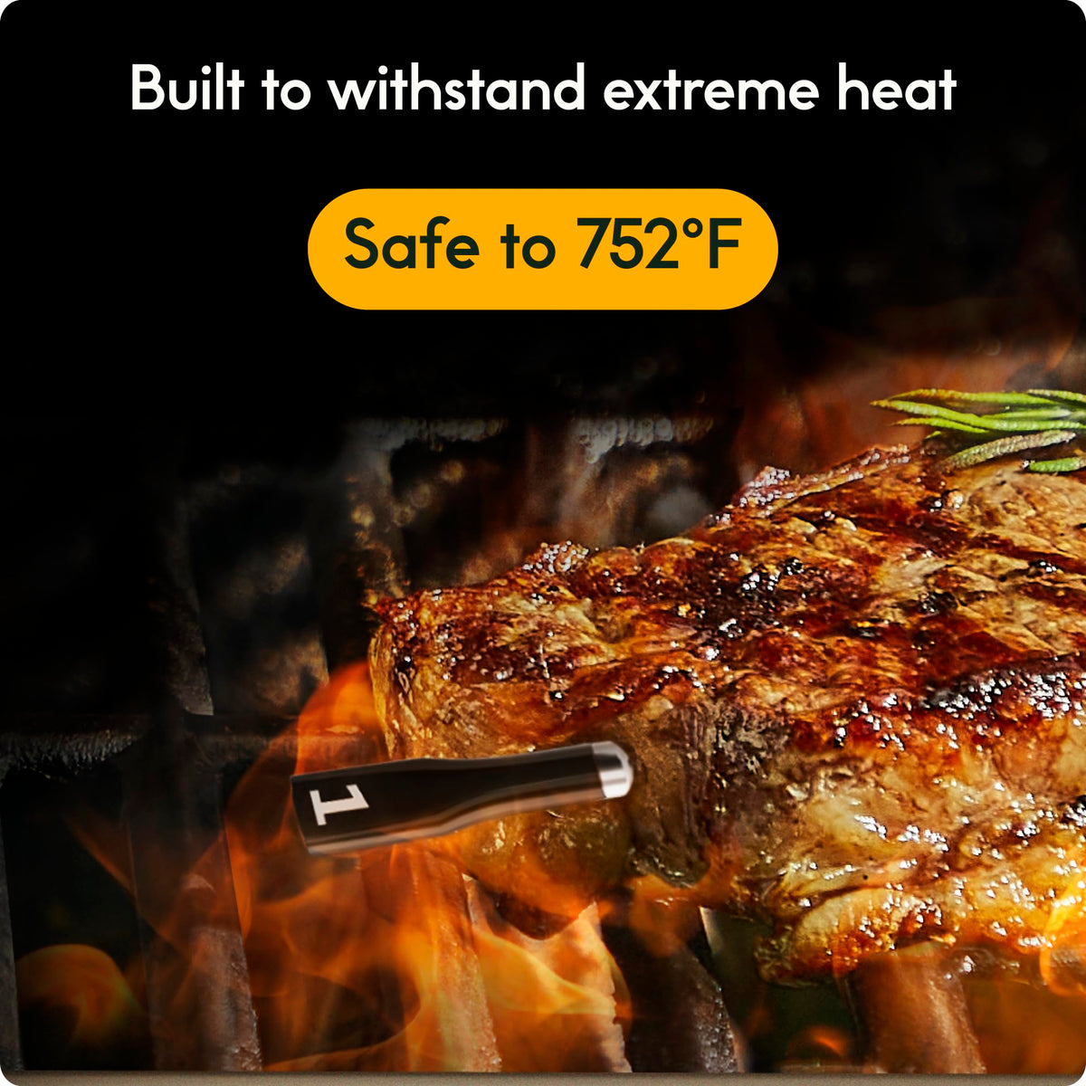 CHEF iQ Sense easy-clean dishwasher-safe probes simplify cleanup.
