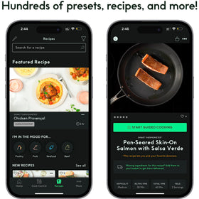 CHEF iQ Sense reminder hub with app alerts keeps you on track.