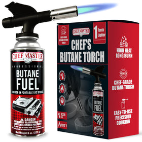 Chef Master chef-torch adjustable flame for precise finishing in home kitchens