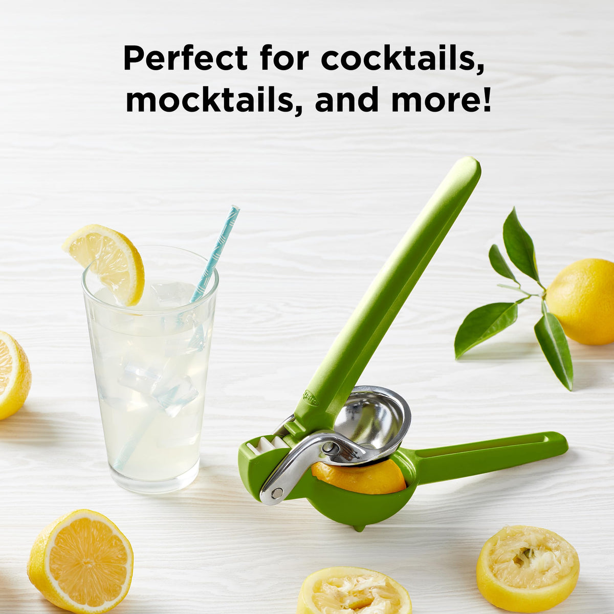 Squeezed lime juice from Chef'n FreshForce, seeds and pulp removed.