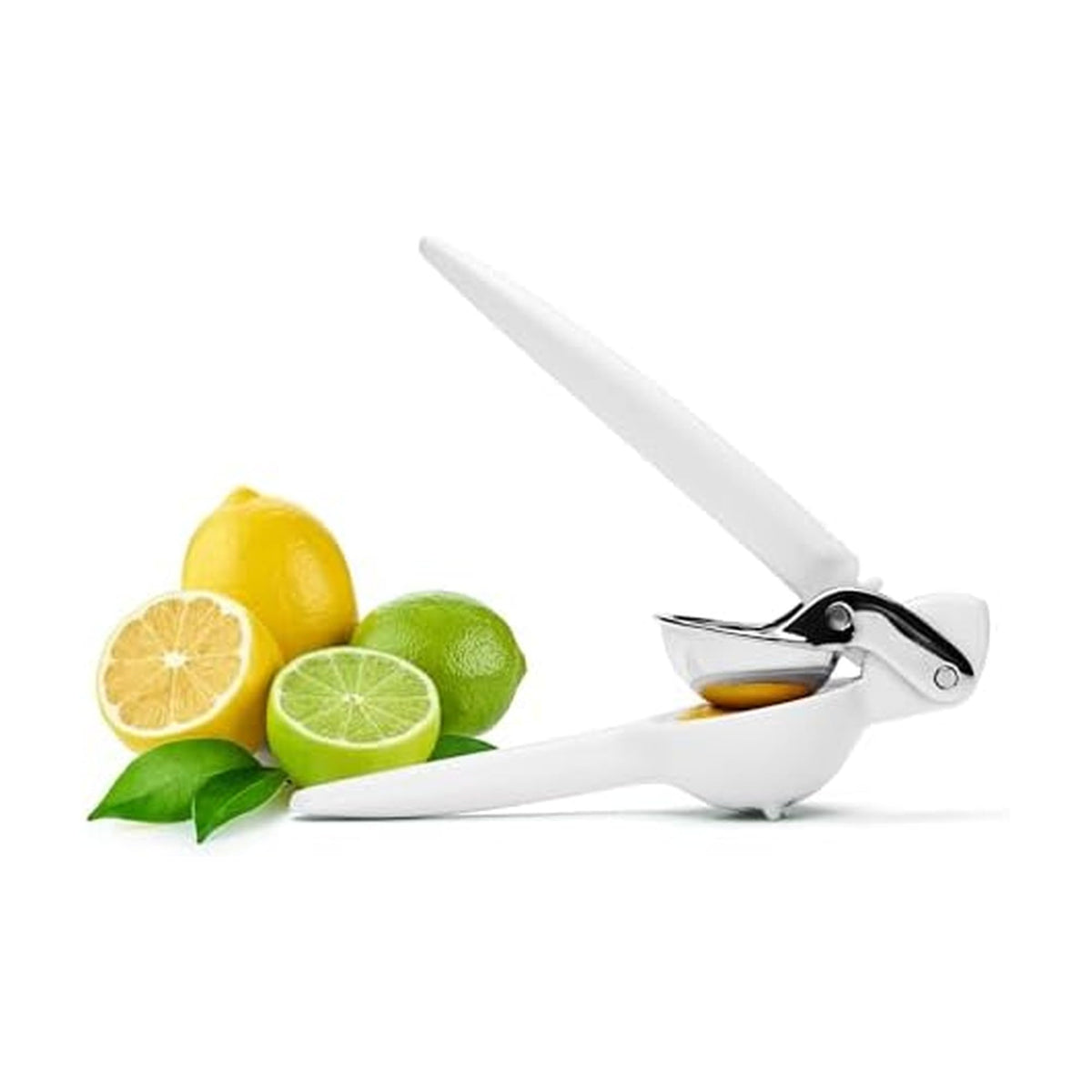 Chef'n FreshForce dual-gear lemon squeezer delivers maximum juice with less effort.