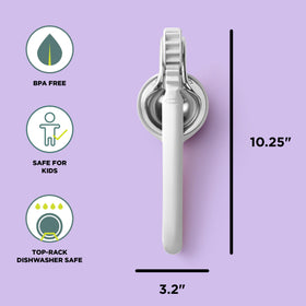 The durable nylon and stainless steel body of Chef'n FreshForce stands up to daily use.