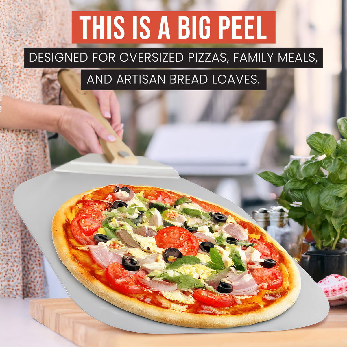 Chef Pomodoro compatible with popular ovens and accessories.