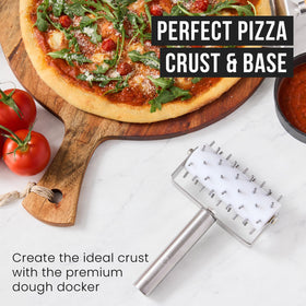 Chef Pomodoro durable-construction dough docker for long-lasting kitchen use.