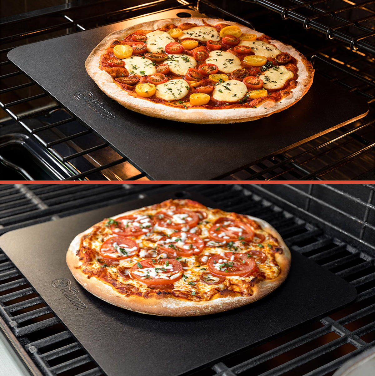 Chef Pomodoro durable steel withstands high heat for lasting performance.